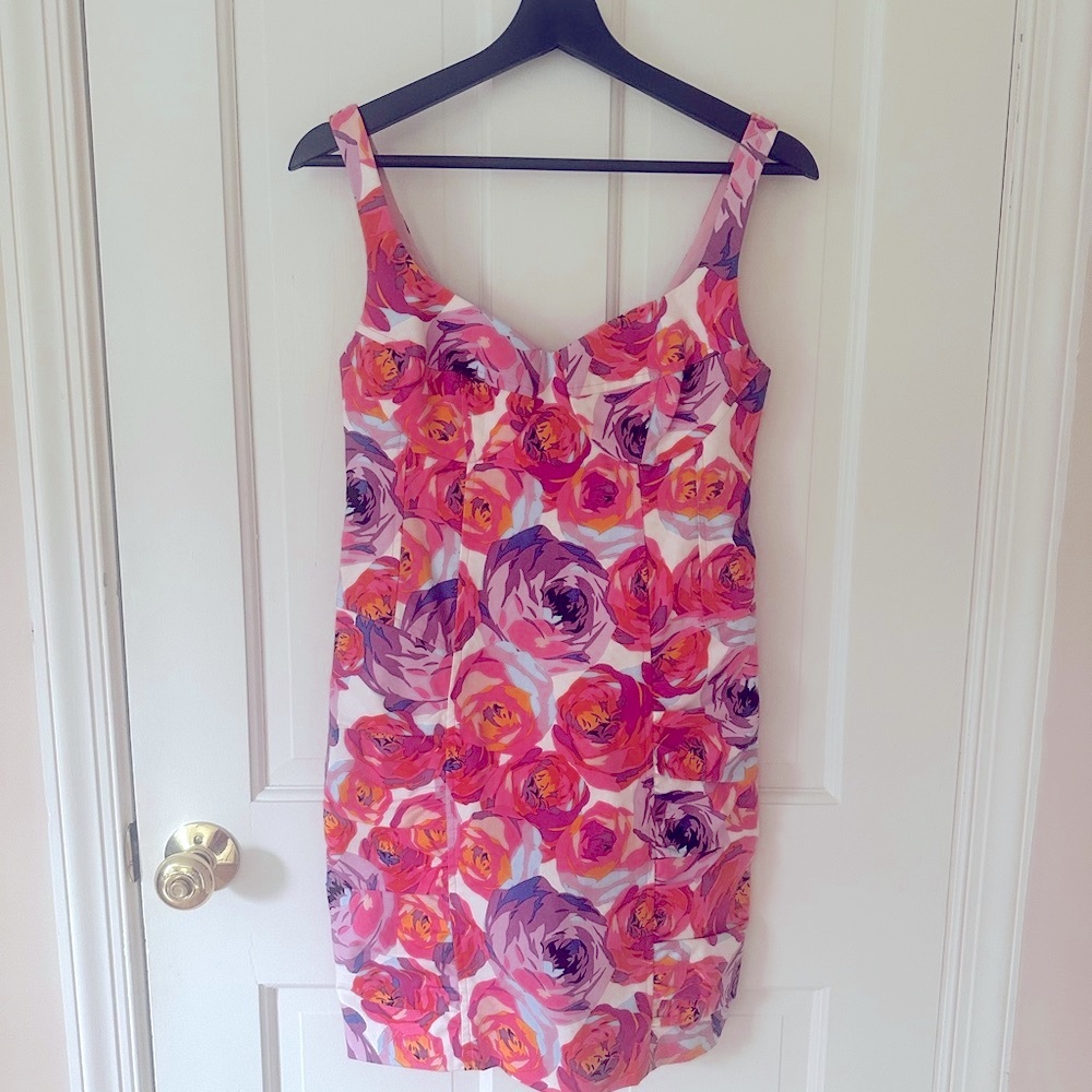 Nanette Lepore Floral Mini Dress Size 2